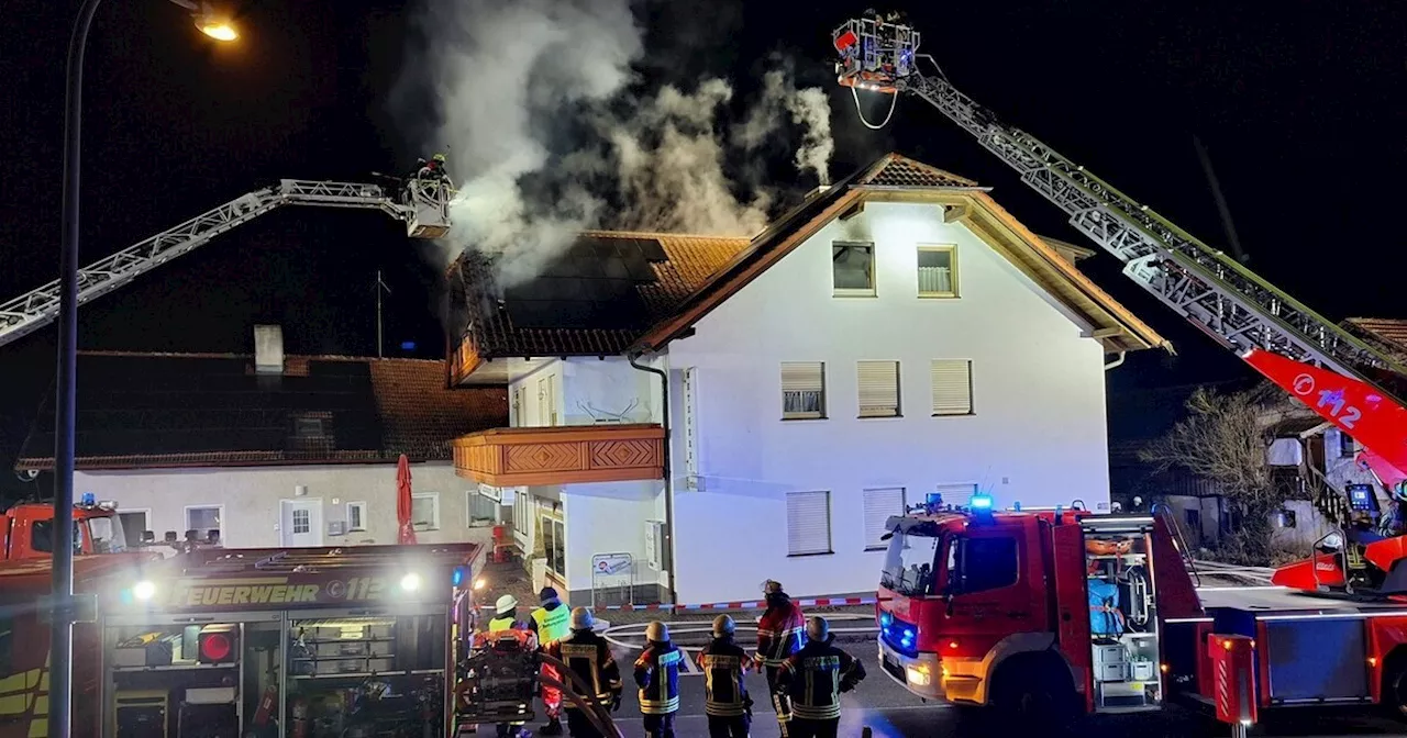 Brand in Radling: Ehrenamt im Landkreis Cham bewies erneut Schlagkraft