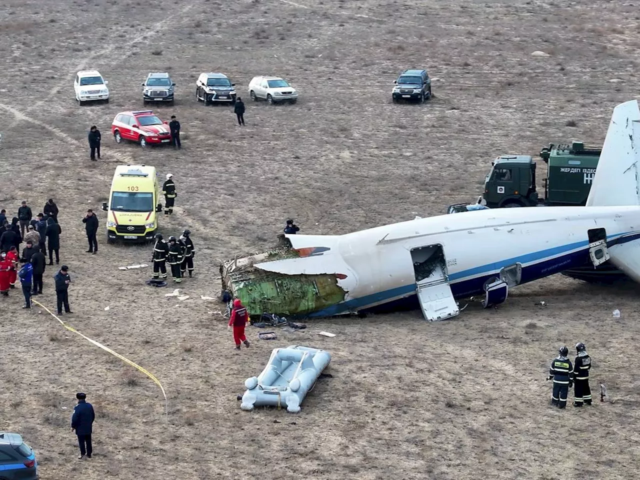 Aereo Azerbaijan Airlines si schianta in Kazakistan