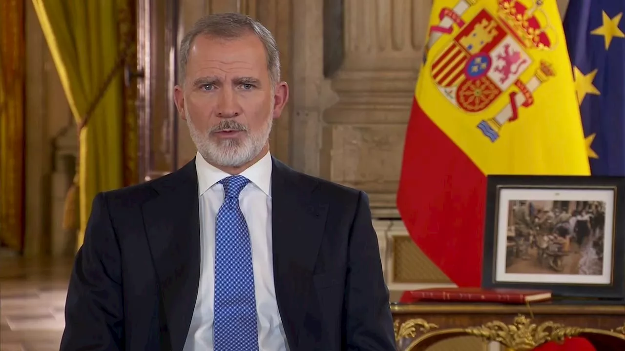 El Rey Felipe VI Ofrece Condolencias por las DANA en Valencia