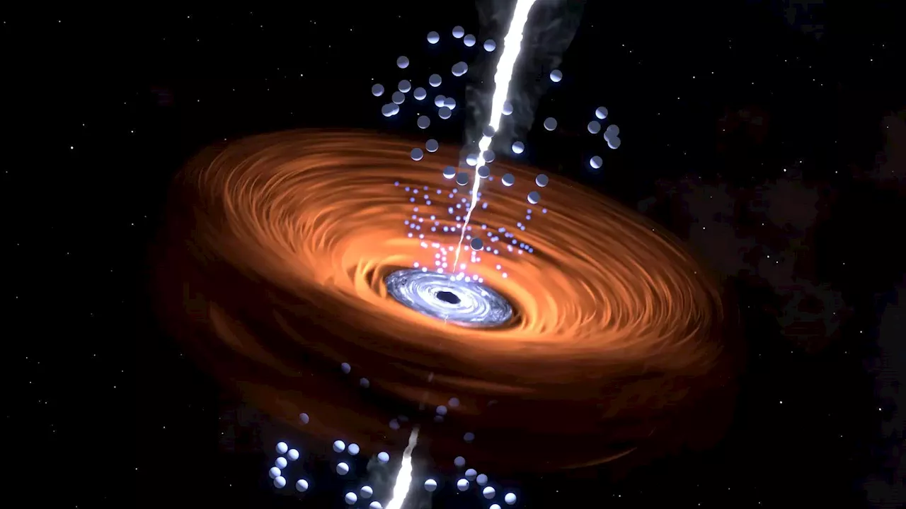 Astronomers Find Vast Water Reservoir Orbiting Distant Quasar