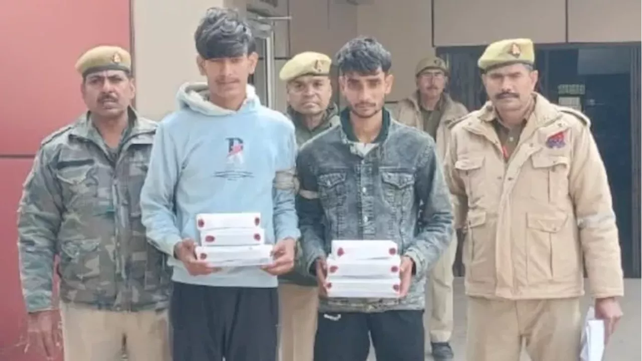 मथुरा में तीन बदमाशों को पुलिस ने मुठभेड़ में दबोचा, एक लुटेरों में बनाया गया