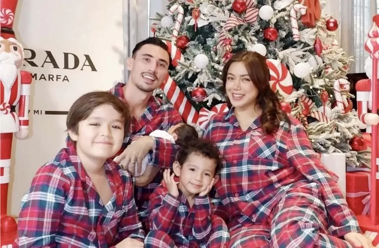 Jessica Iskandar Rayakan Natal dengan Suami dan Tiga Anak