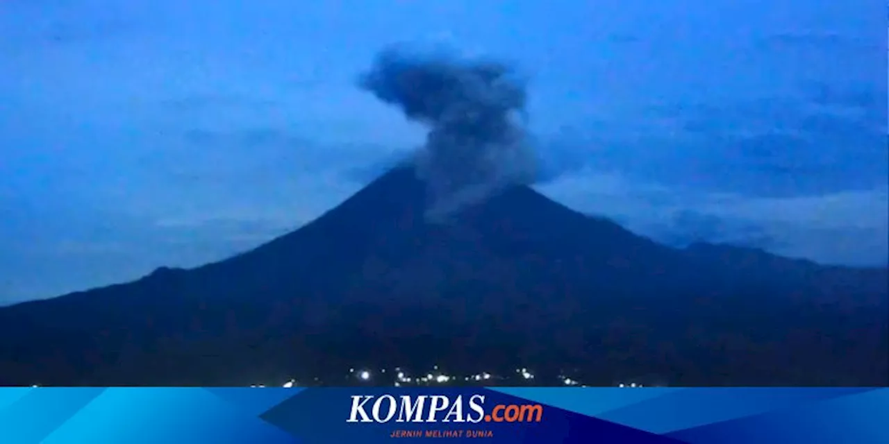 Gunung Semeru Erupsi enam Kali dalam 10 Jam, BPBD Ingatkan Masyarakat untuk Berhati-hati