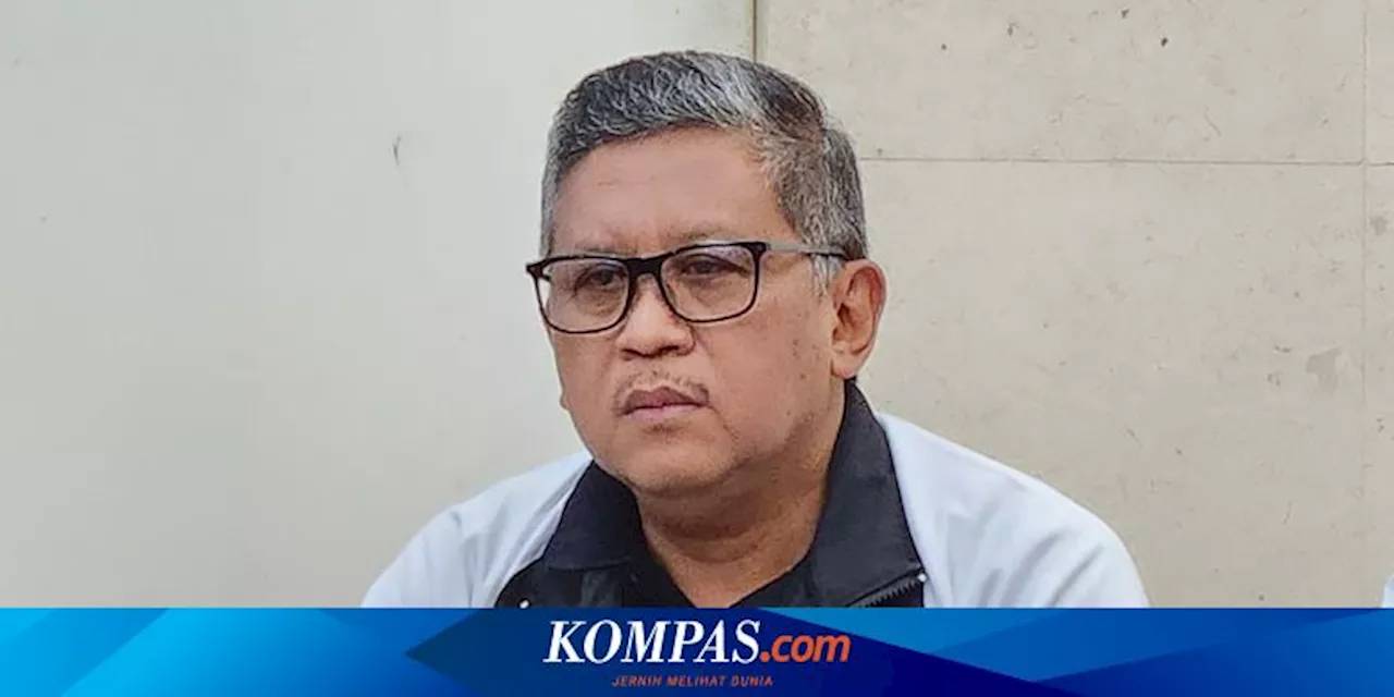 Hasto Kristiyanto Tersangka Kasus Suap Pemilu 2019