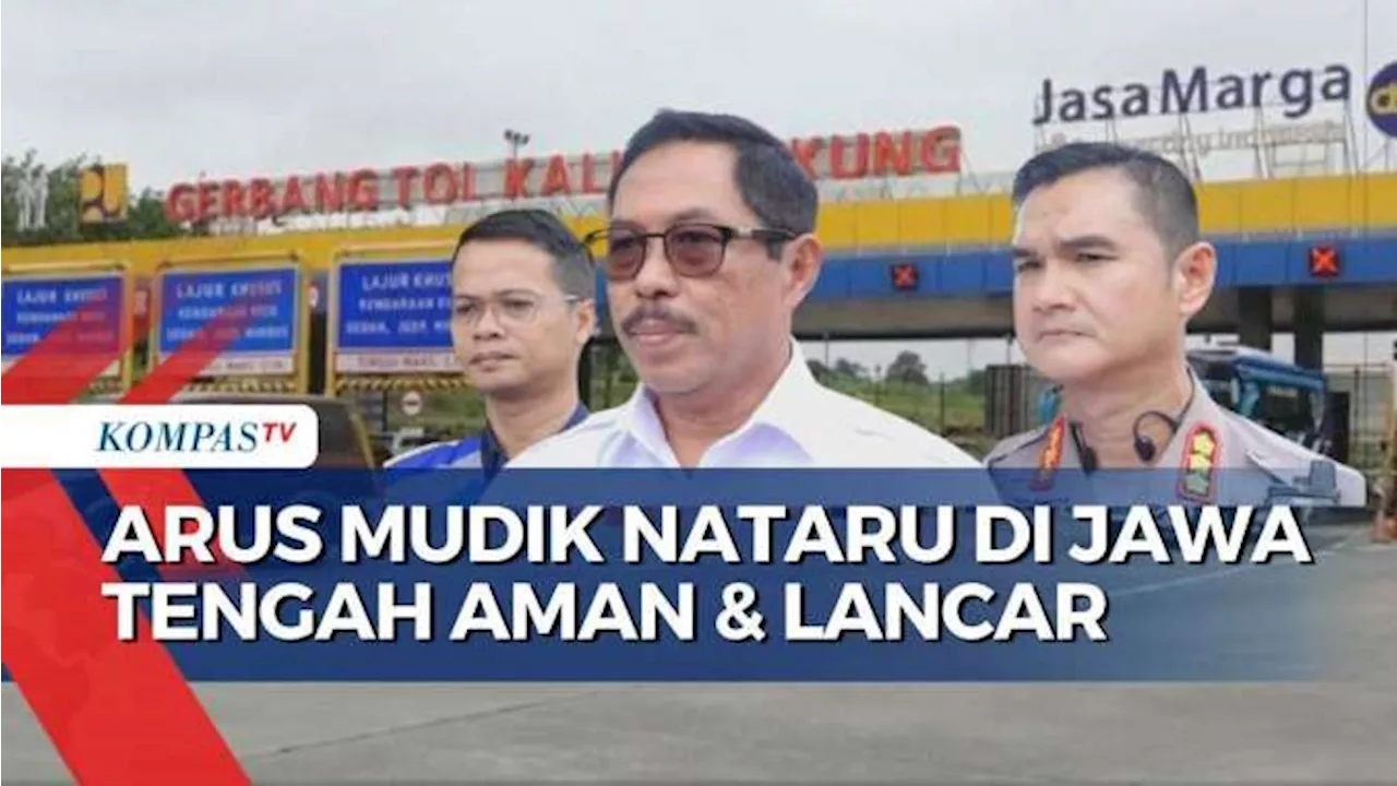 Arus Mudik Natal dan Tahun Baru di Jawa Tengah Masih Normal