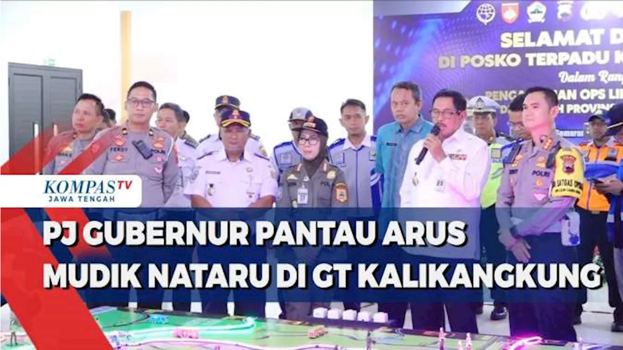 Arus Mudik Nataru 2024 Di Jawa Tengah Landai, Nana Sudjana: Puncak Terjadi 21 Desember