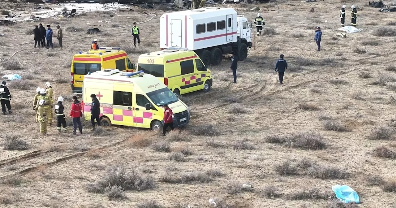 Azerbaijan Airlines Embraer 190 Crashes in Aktau, Kazakhstan