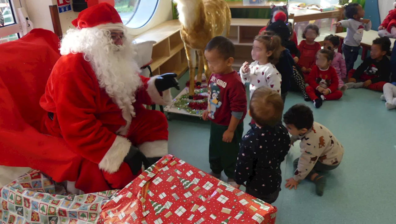 Fêtes de Noël enchantent les tout-petits du Lauragais