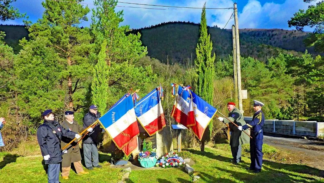 Hommage aux aviateurs disparus en 1940