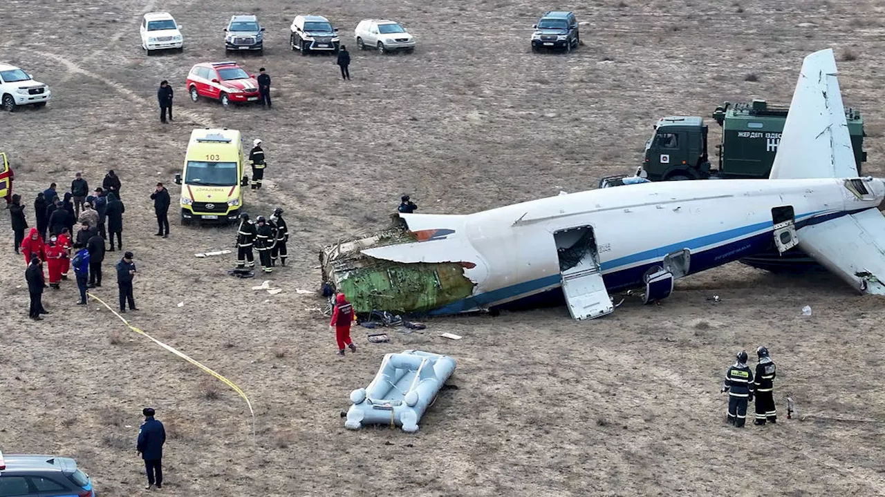 Azerbaijan Airlines Plane Crashes in Kazakhstan, Dozens Feared Dead