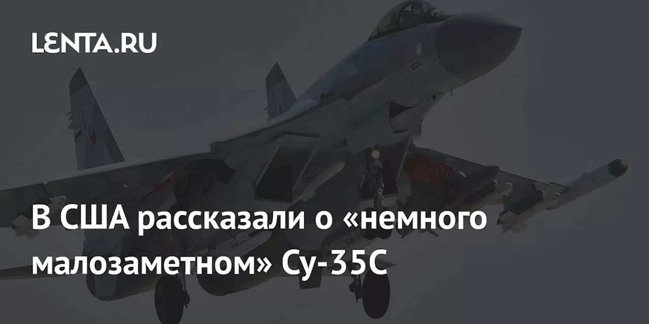 Су-35С: Не стелс, но почти