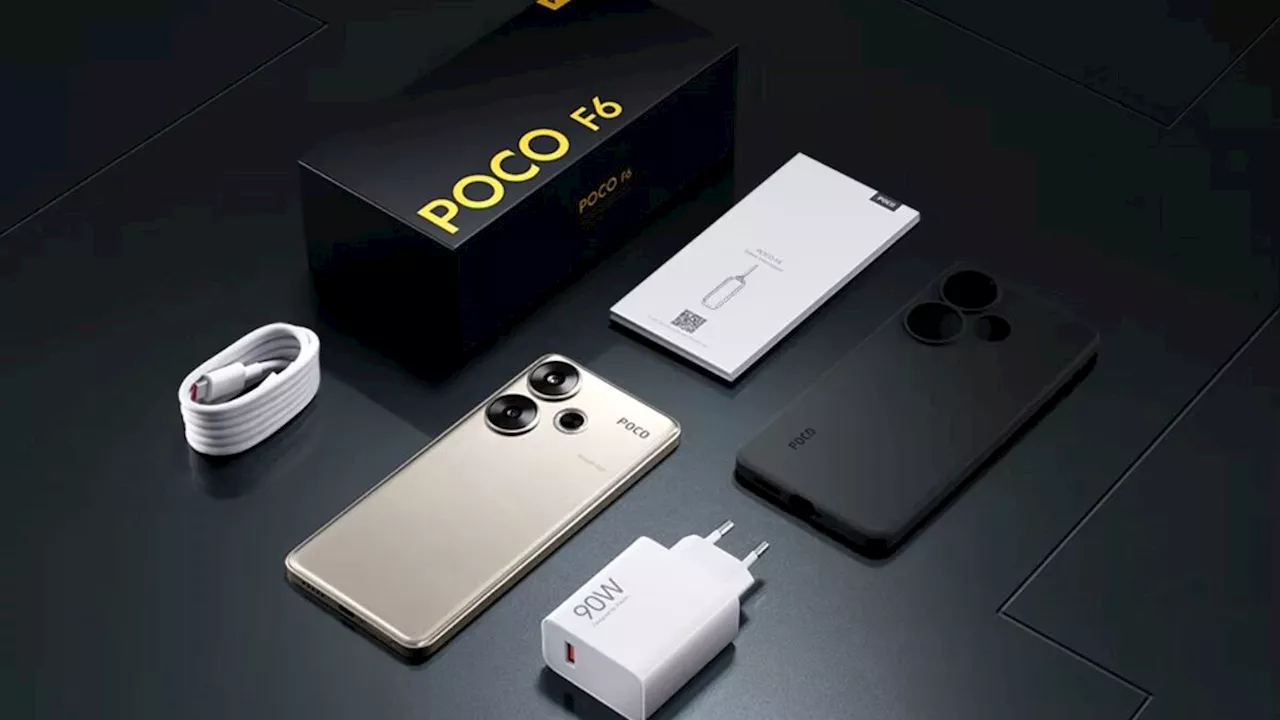 Poco F6 : Profitez d'une expérience visuelle immersive avec un écran AMOLED de 6,67 pouces