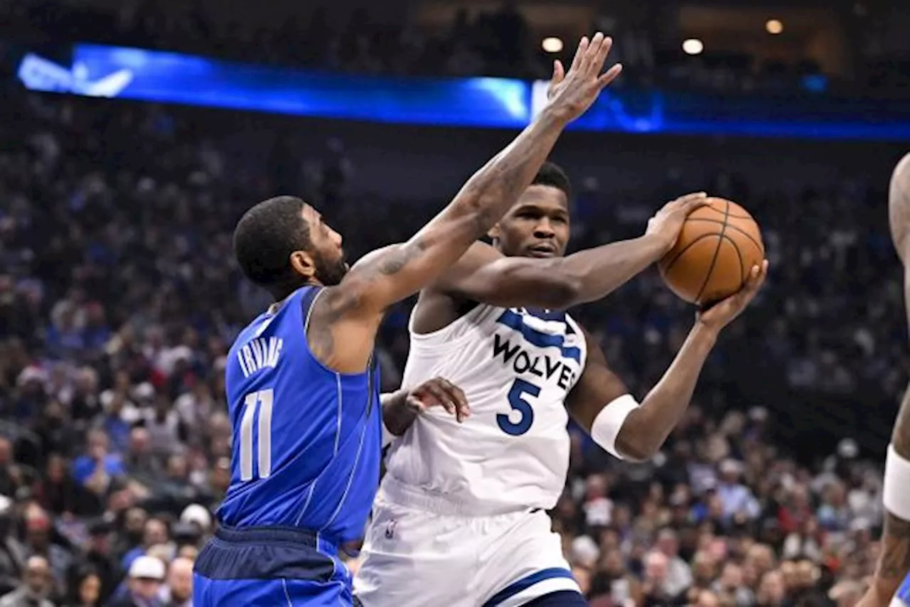 Timberwolves vainquent les Mavericks à Dallas malgré le retour tardif de Dallas