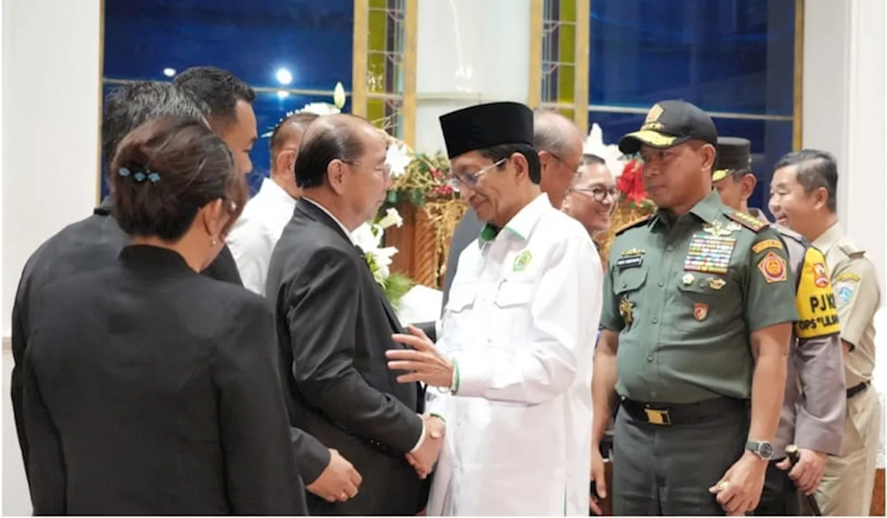 Menteri Agama Ingatkan Nilai Kerukunan di Hari Natal