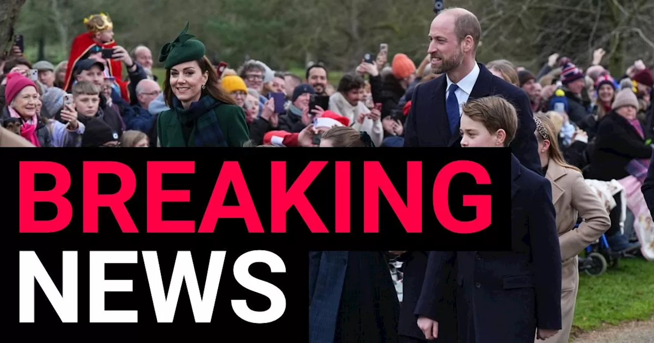 King Charles and Queen arrive at Sandringham for Christmas service