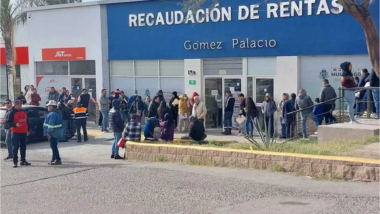 ¿Debes placas o tenencia? Amplían horarios en Recaudación de Gómez Palacio; conoce los descuentos