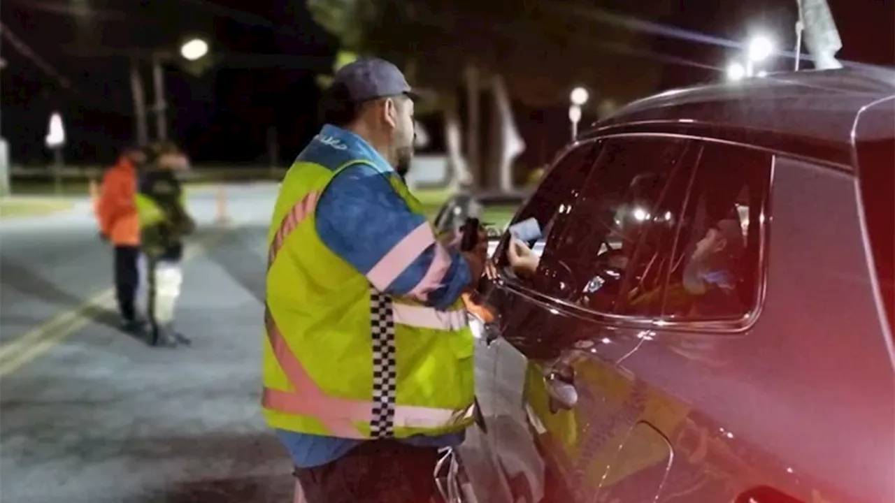 Controladores de Tránsito Detectan Exceso de Alcohol en Conductores