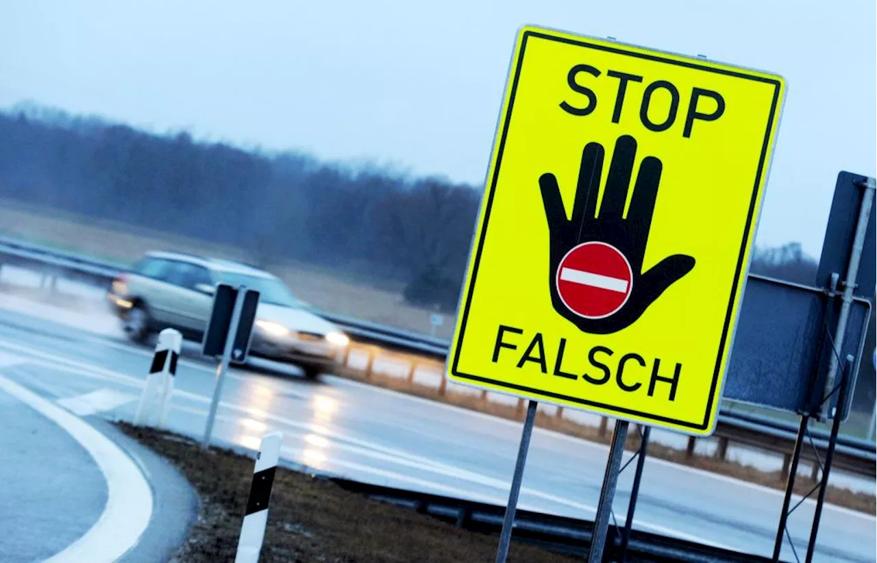 Drei Mal Geisterfahrer auf der A3 am Heiligabend