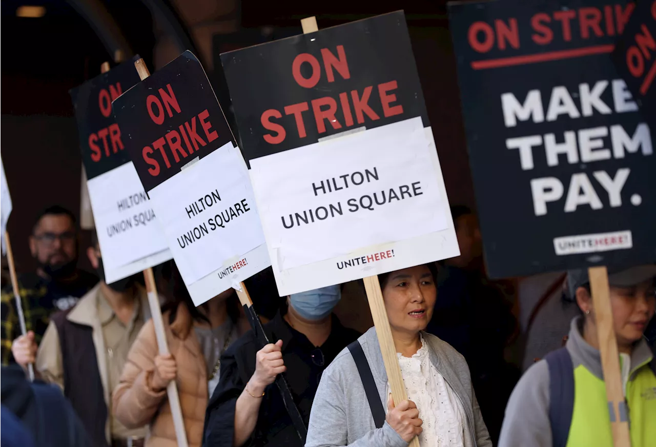 Hilton Workers in San Francisco End 93-Day Strike With New Contract