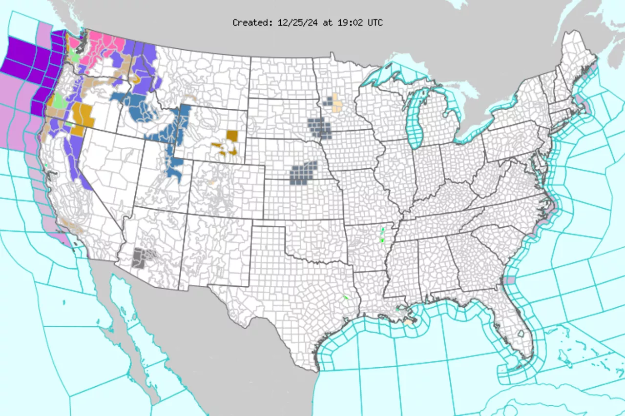 Pacific Northwest Batters by Atmospheric River, Triggering Widespread Warnings