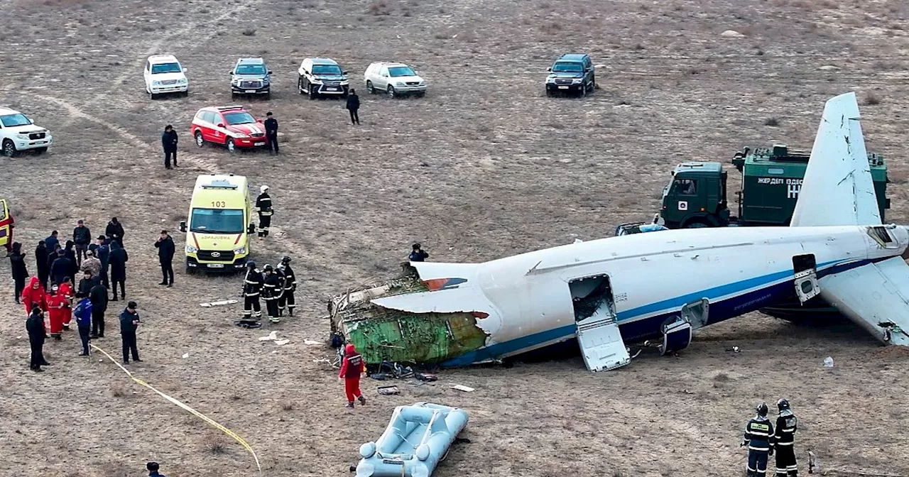 Absturz von Azerbaijan Airlines in Kasachstan: 38 Tote, 29 Verletzte