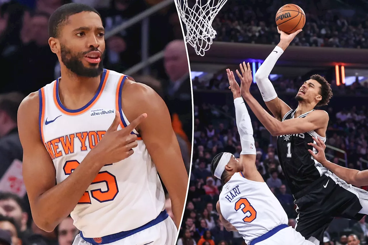 Knicks Slay Spurs on Christmas, Bridges Shines in MSG Win