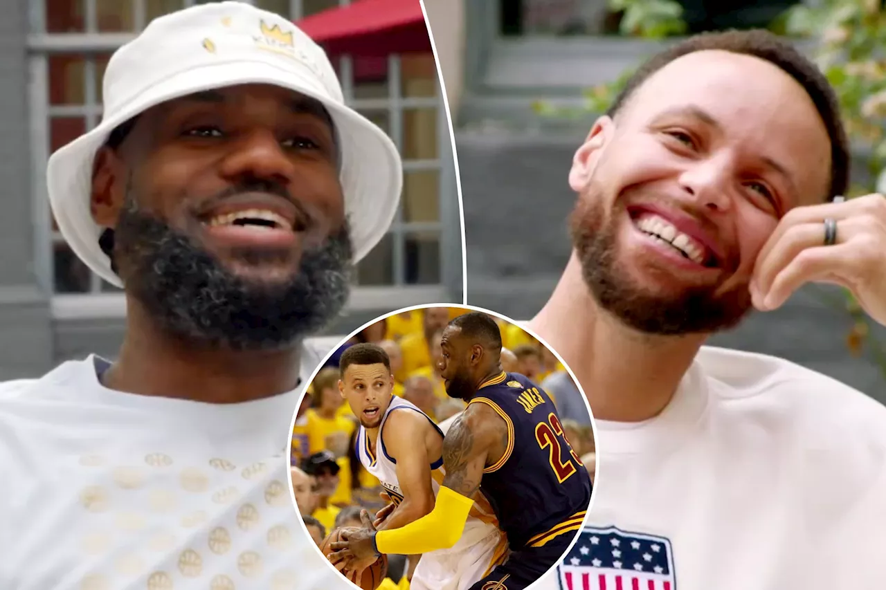 LeBron James, Steph Curry, and Kevin Durant Reminisce About Epic NBA Finals Rivalry