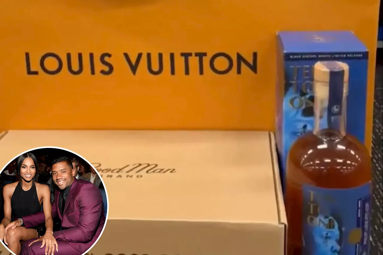 Russell Wilson goes all out for Steelers O-line gifts — including $10K gift cards and wife Ciara's rum