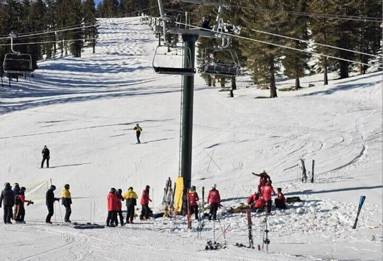 Ski Lift Chairs Collide at Heavenly Valley Ski Resort, Five Injured