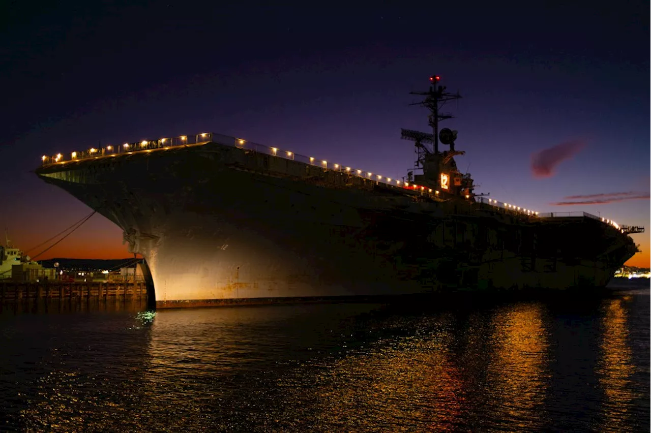 USS Hornet Hosts 17th Annual New Year's Gala