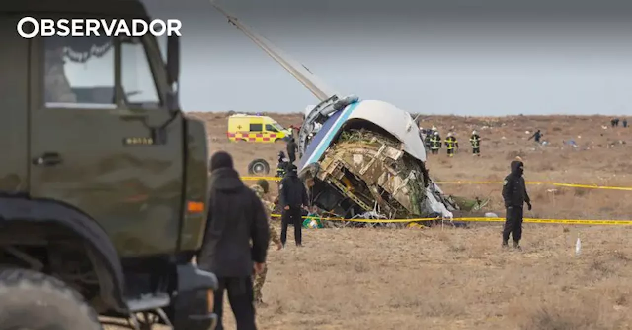 Avião da Azerbaijão Airlines pode ter sido abatido por míssil russo no Cazaquistão