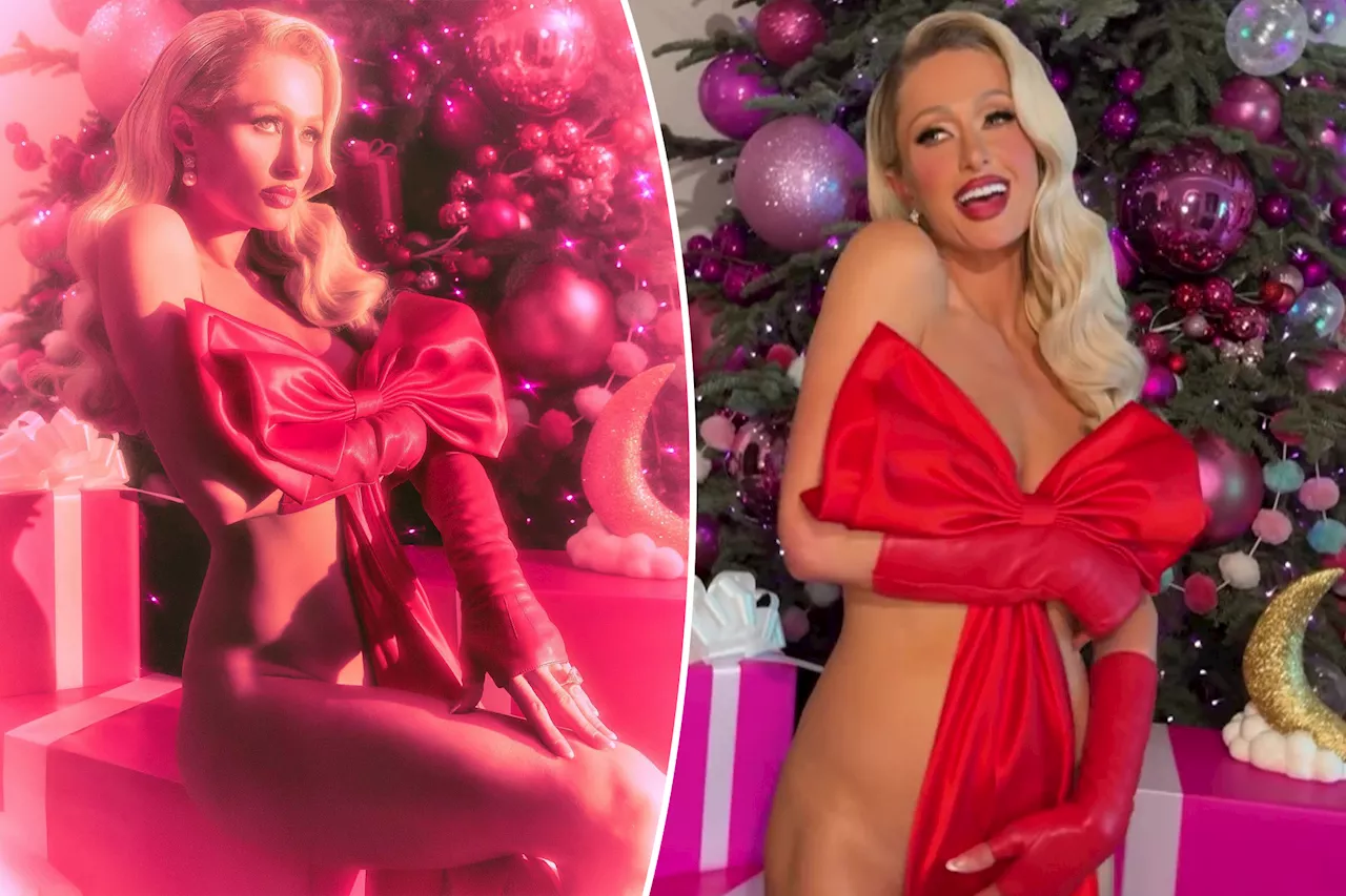 Paris Hilton Shows Off Sultry Holiday Style in Revealing Photos