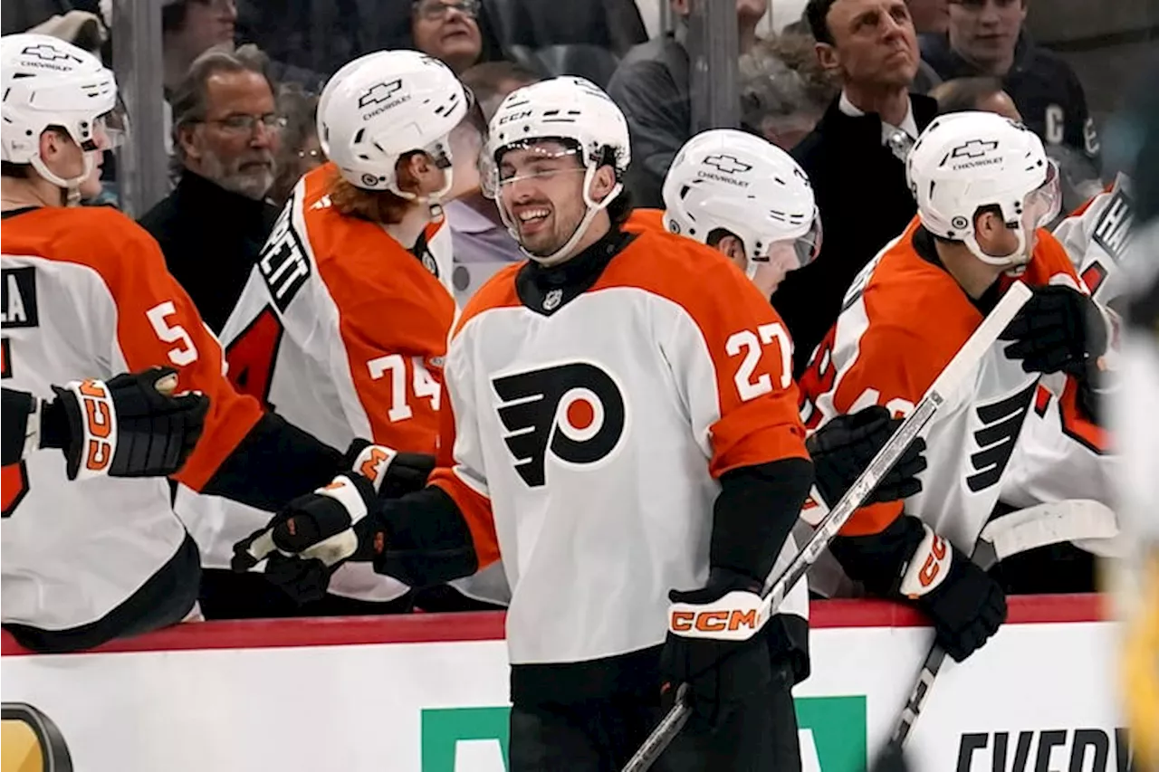 Flyers' Cates Line Showing Promise Amidst Losing Streak