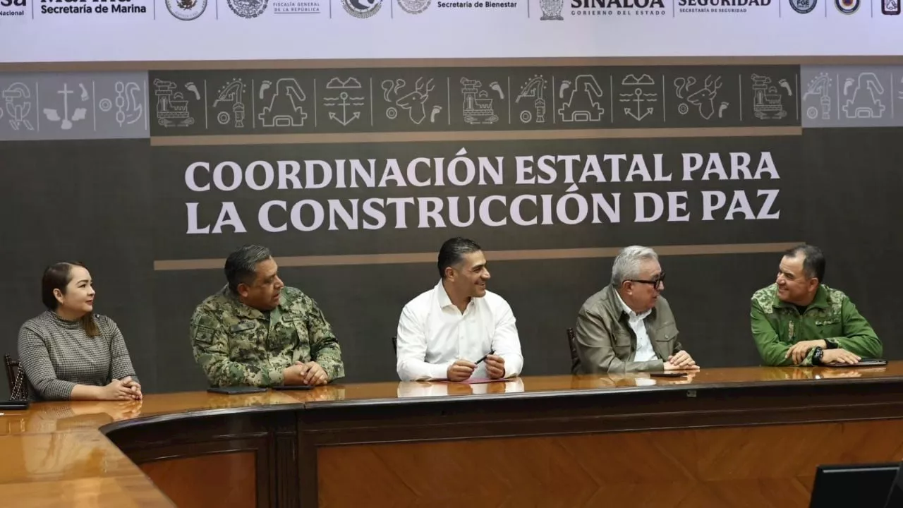 Harfuch se queda en Sinaloa durante Navidad para revisar estrategias de seguridad