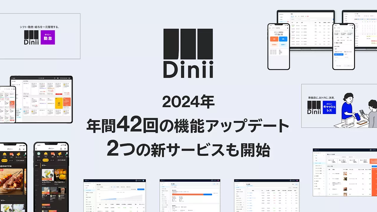 ダイニー、飲食店経営をサポートするオールインワンレストランクラウドサービスを提供