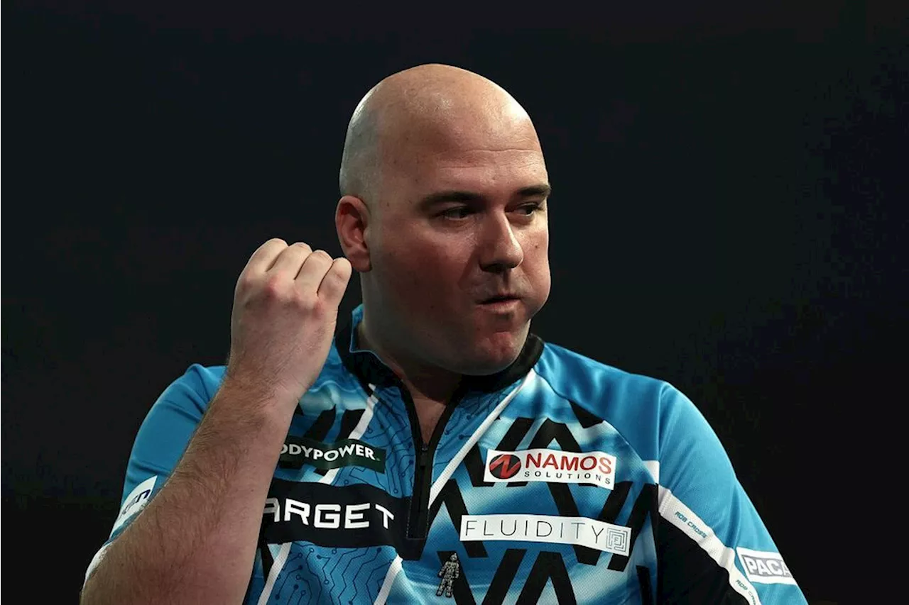 Darts-WM: Rob Cross zeigt obszöne Geste