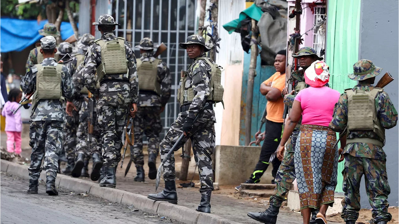 Motín en prisión de Mozambique tras protestas postelectorales