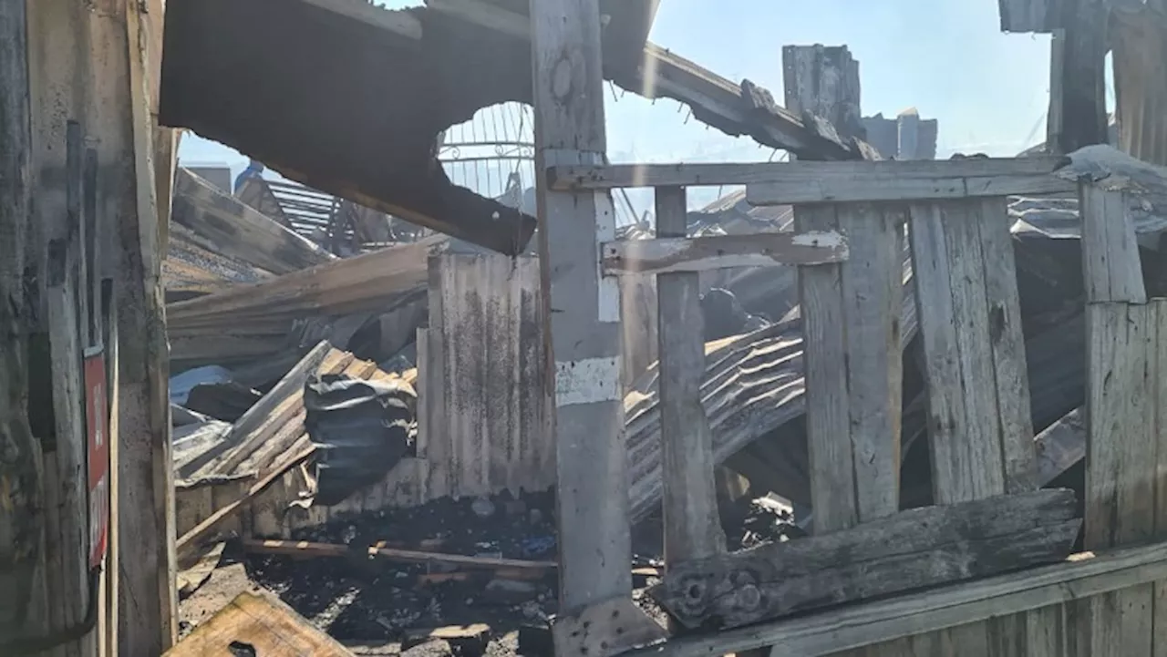 Two Fires Ravage Informal Settlements on Christmas in Cape Town