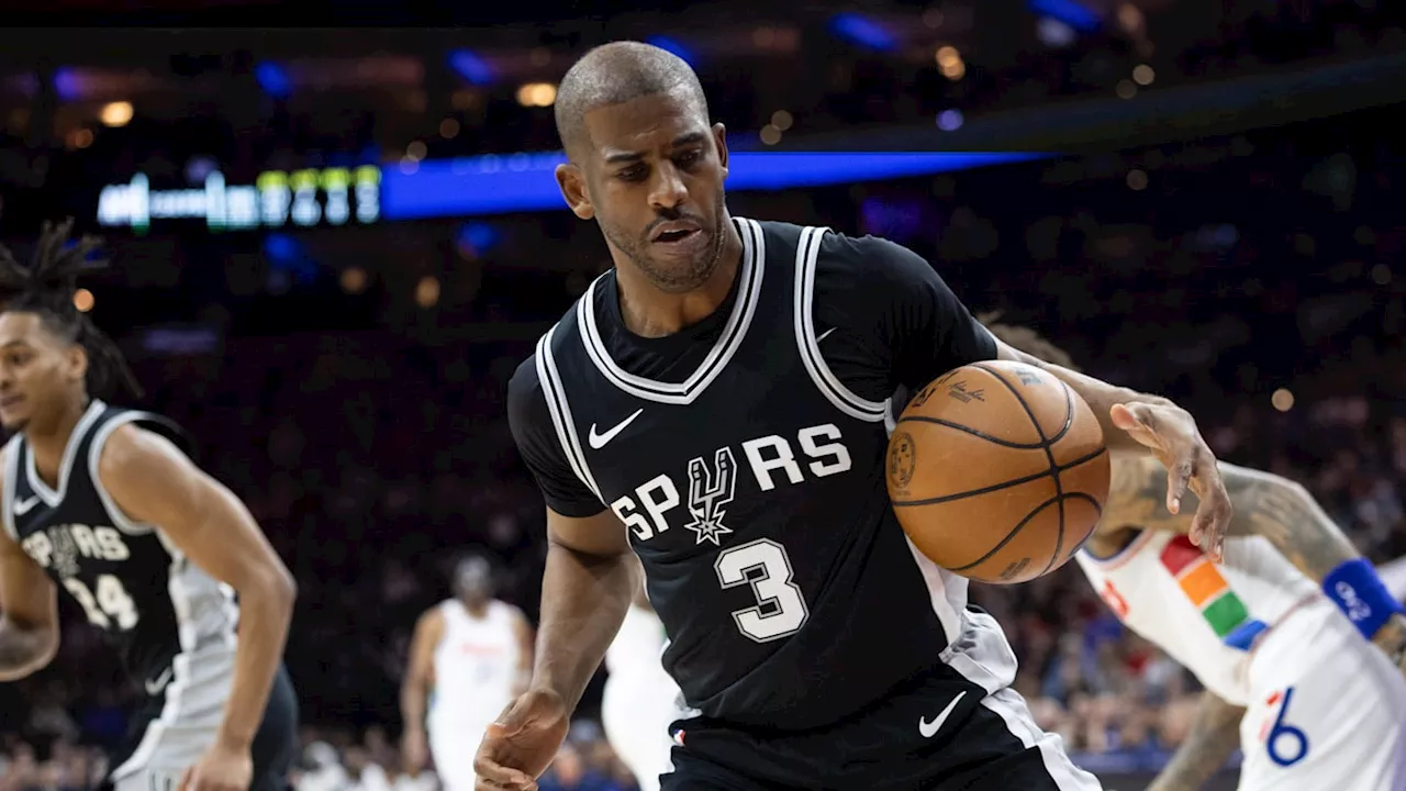 Chris Paul and the Spurs Fall to the Sixers in Chaotic Matchup