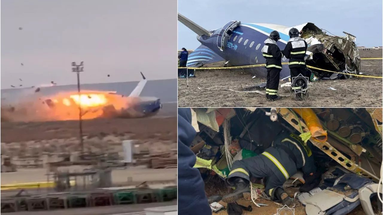 Plane Crash in Central Asia Kills Dozens on Christmas Day