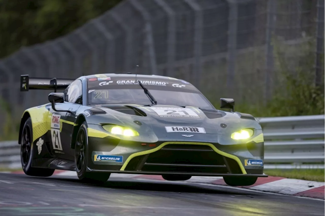 Aston Martin holt historischen Sieg bei der Nürburgring Langstrecken-Serie