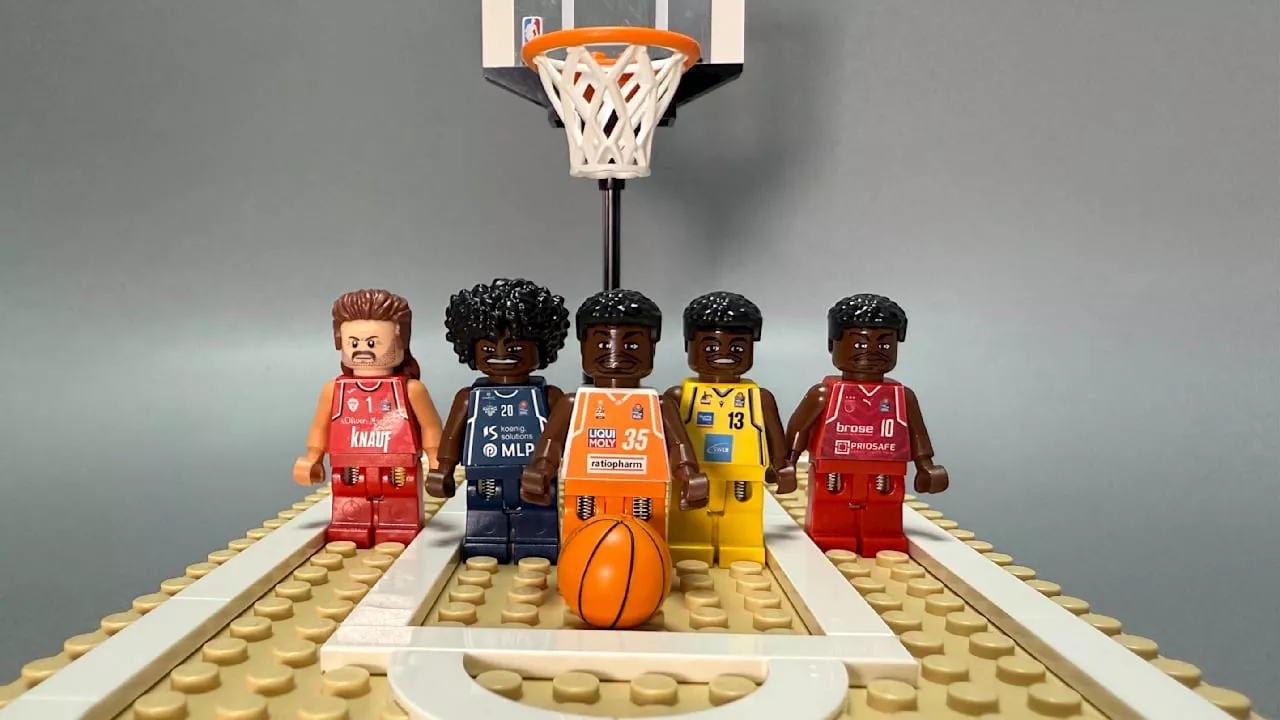 Stars als Lego-Figuren: Ein Hobby mit BBL-Faktor