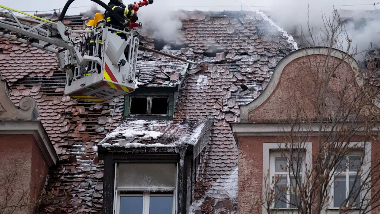 Brand in Münchner Seniorenwohnheim an Heiligabend