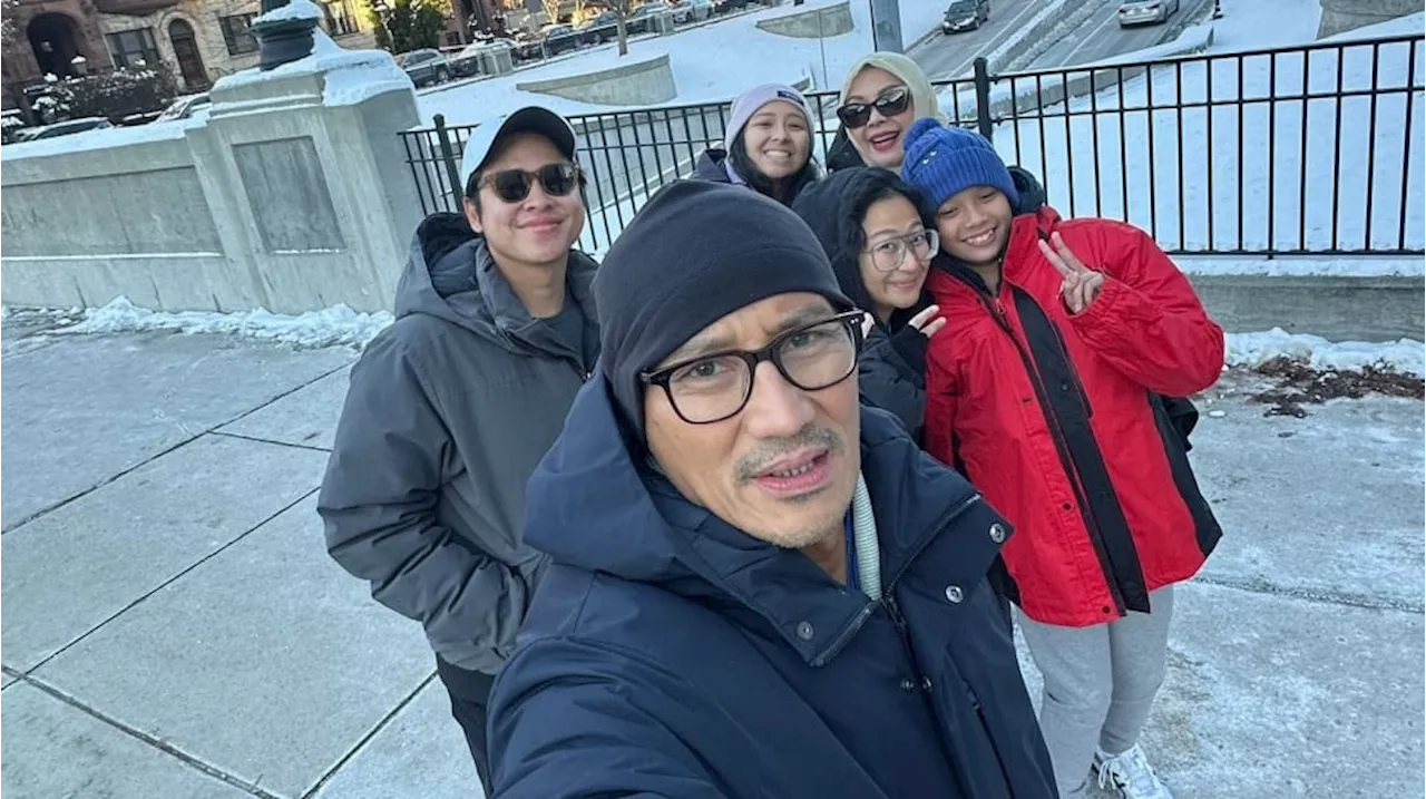 Sandiaga Uno Liburan di Boston, Anak Disekolahkan di AS