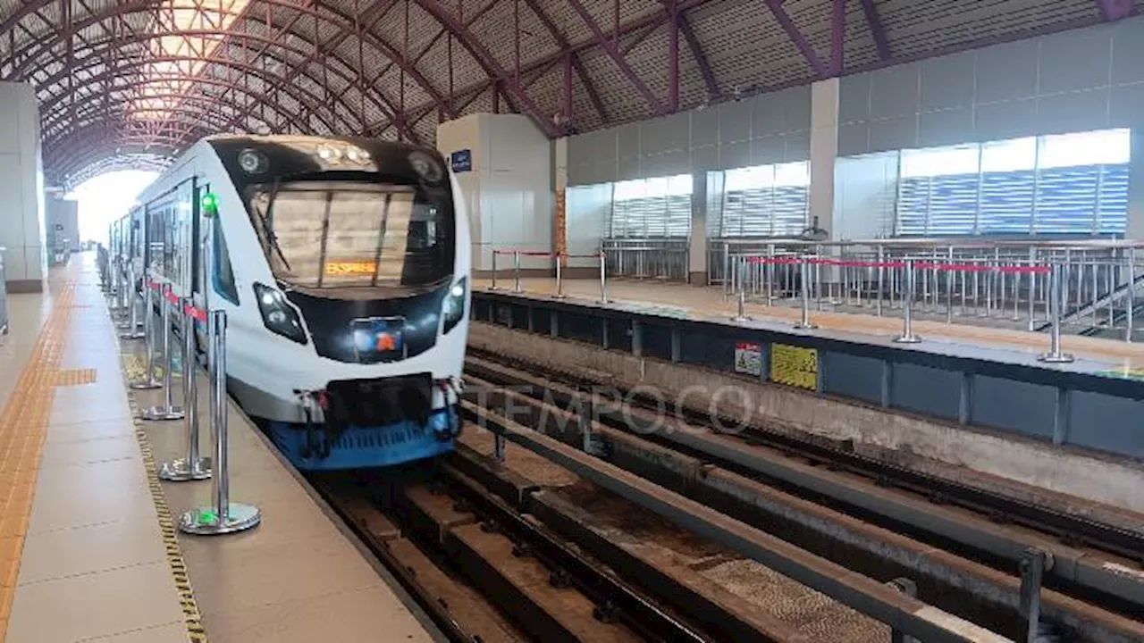 Penumpang LRT Sumsel Melonjak Selama Nataru 2024/2025