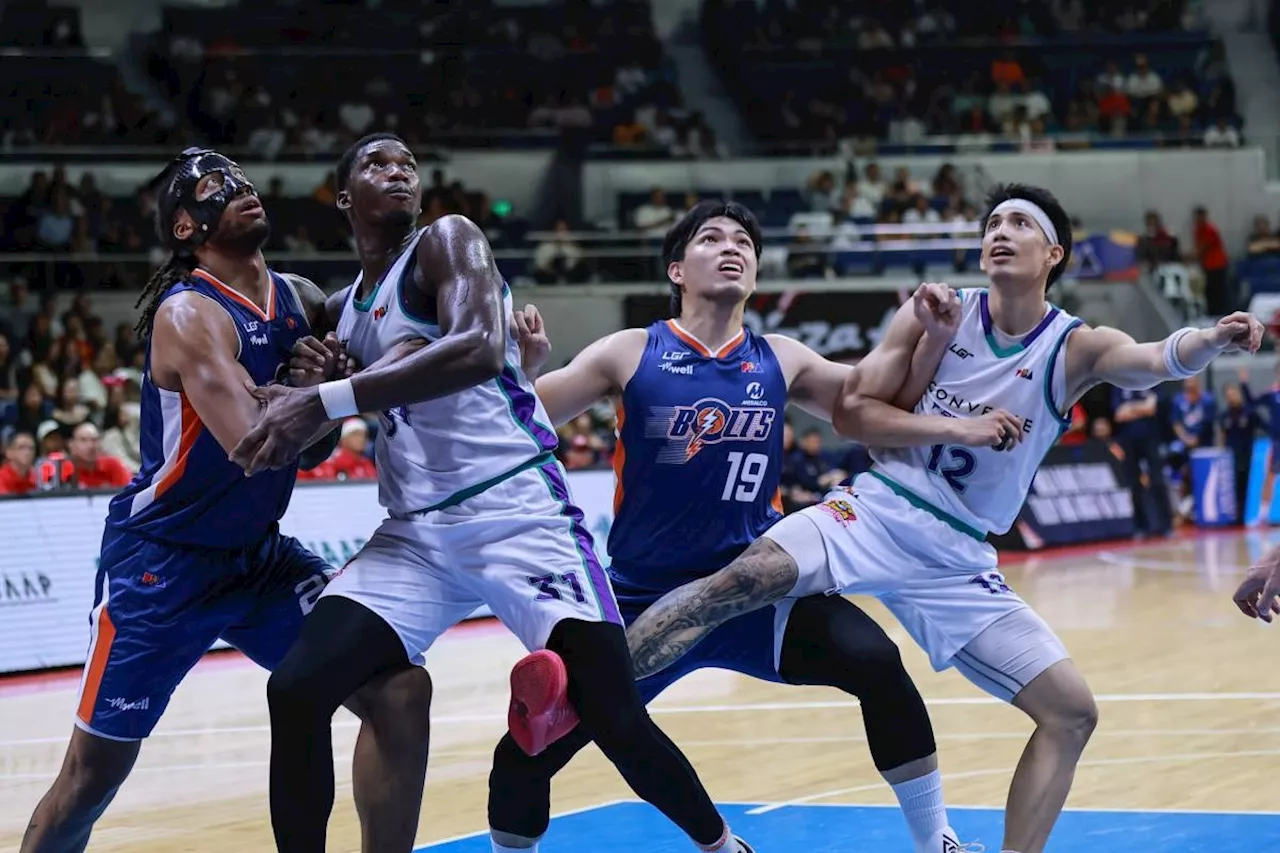 Converge Dominates Injury-Hit Meralco on Christmas Day