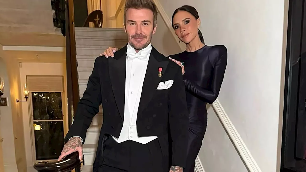 Beckham Family Celebrates Christmas in Style