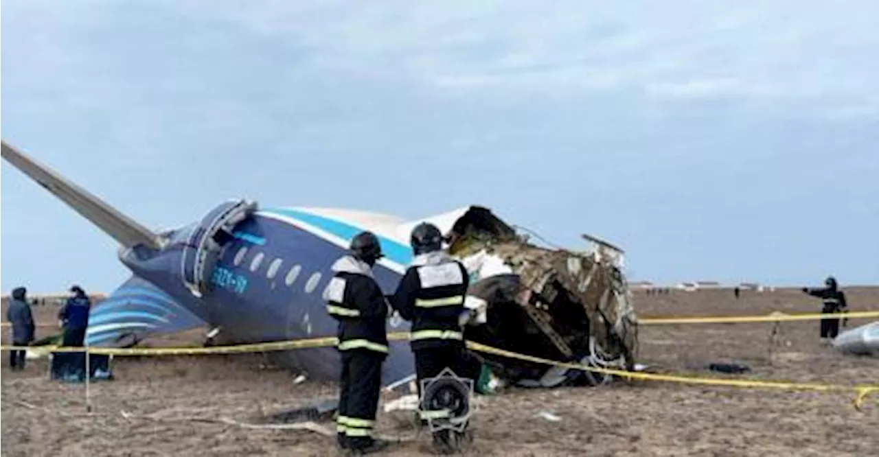 Azerbaijan Airlines Flight Crashes in Kazakhstan, Killing 38