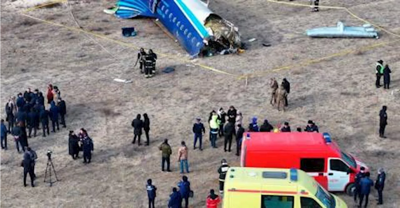 Azerbaijan Airlines Plane Crashes in Kazakhstan