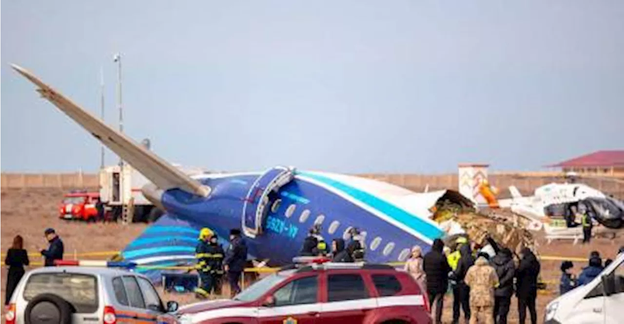 Azerbaijan Airlines Plane Crashes in Kazakhstan